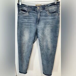 Democracy Faded Blue Boyfriend Jeans